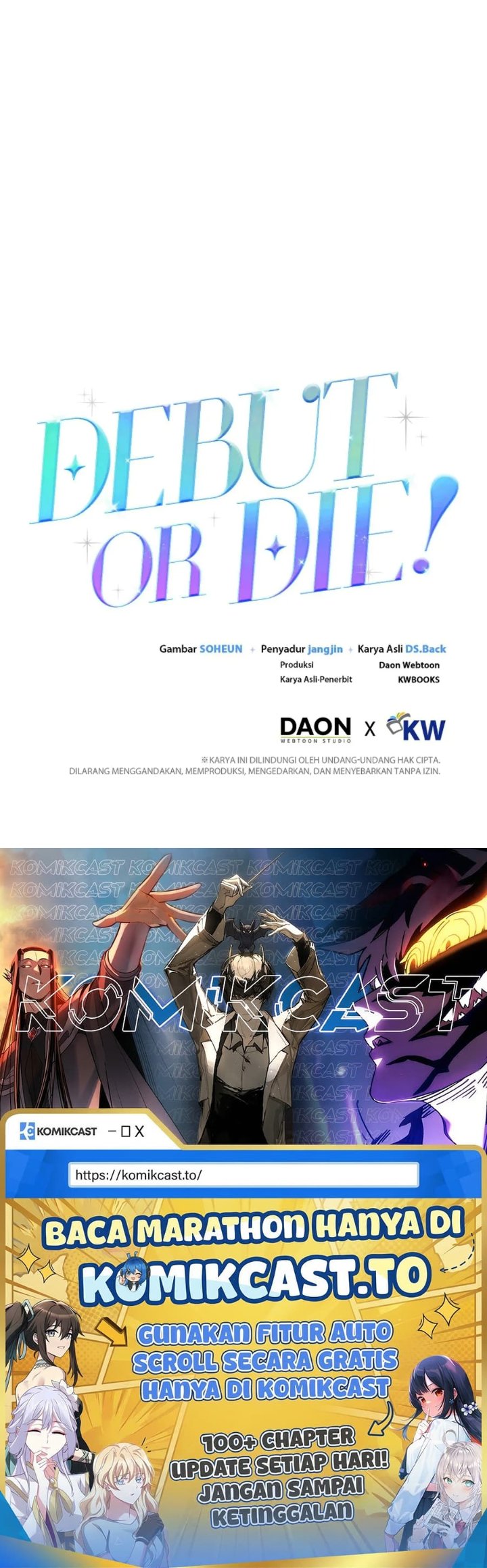 Debut Or Die Chapter 46 Halaman 33
