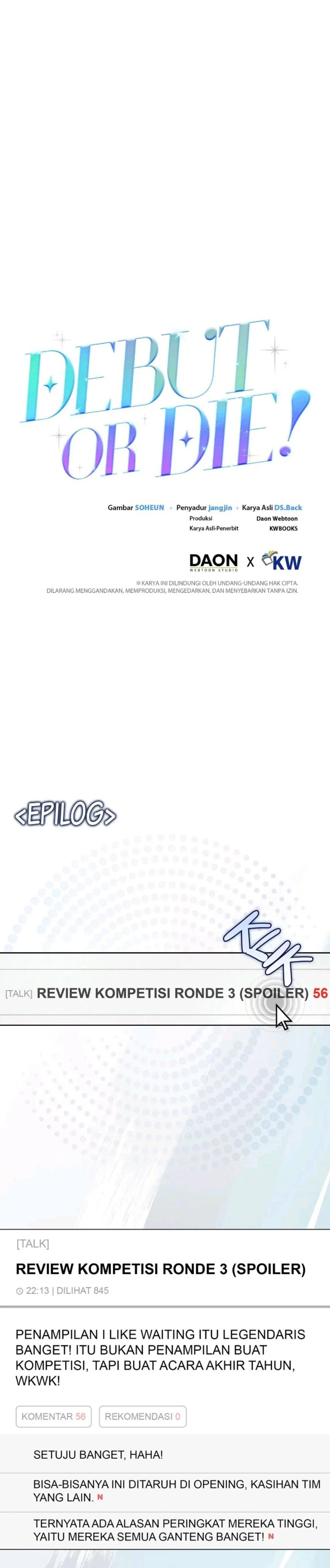 Debut Or Die Chapter 47 Halaman 32