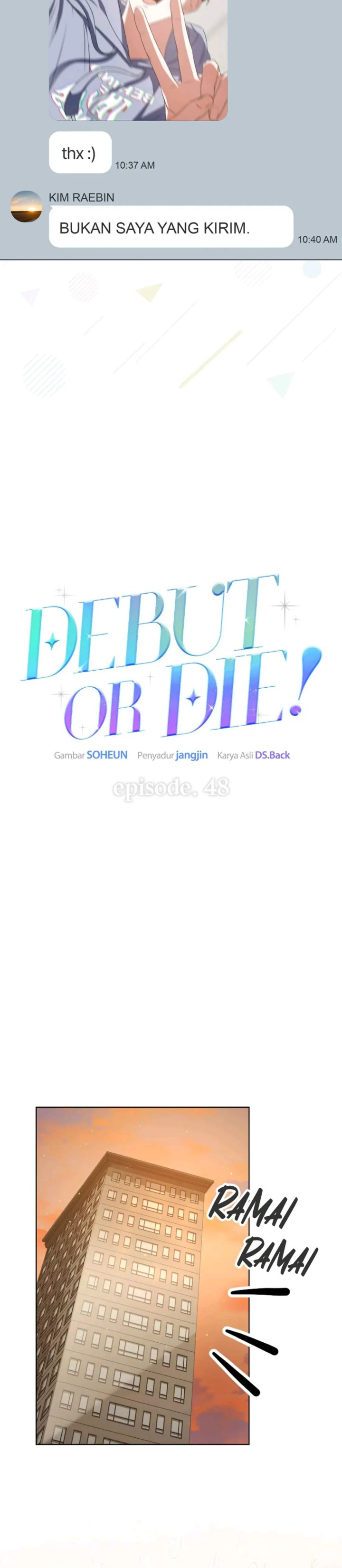 Debut Or Die Chapter 48 Halaman 10