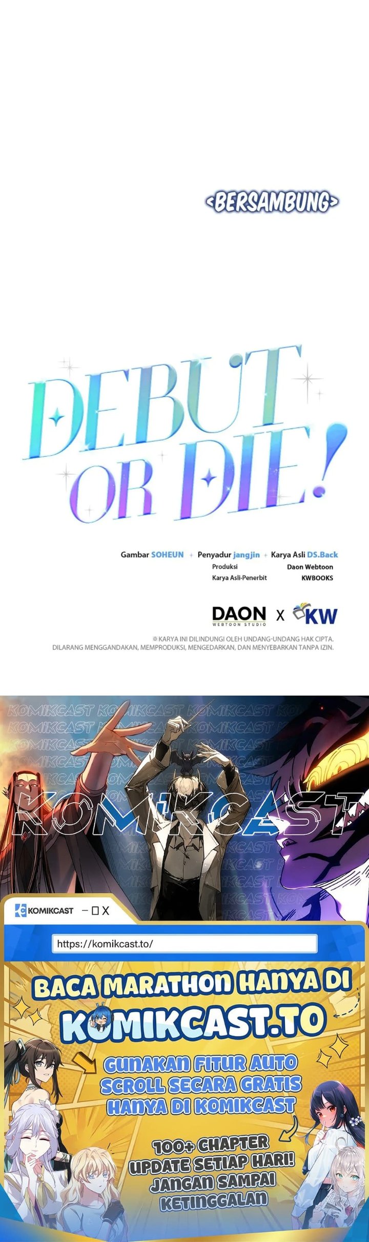 Debut Or Die Chapter 64 Halaman 44