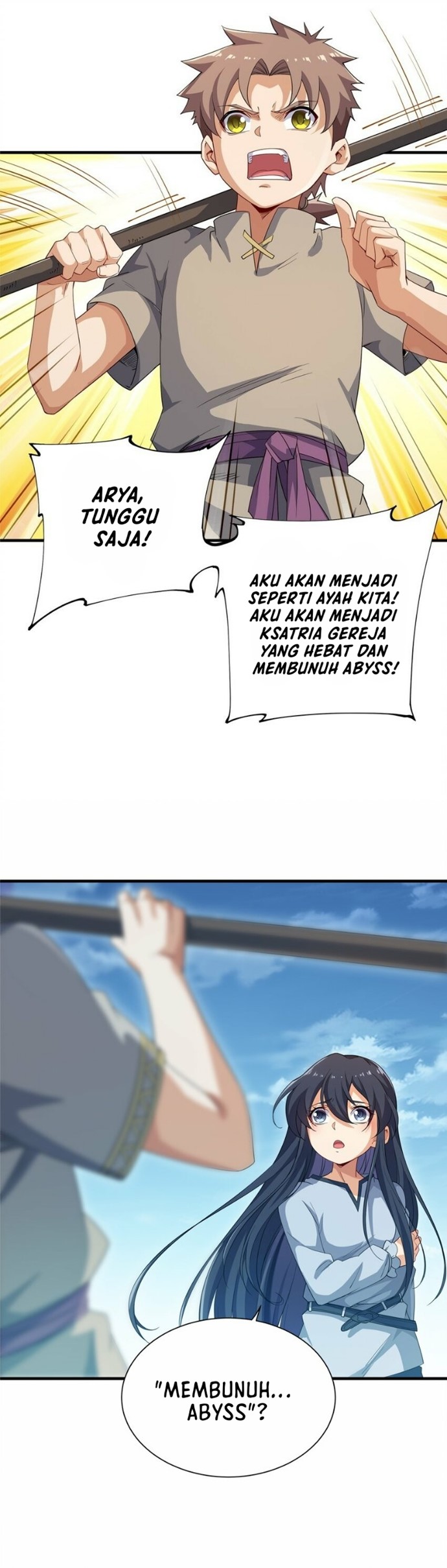 Despite Coming From The Abyss I Will Save Humanity Chapter 5 Halaman 12