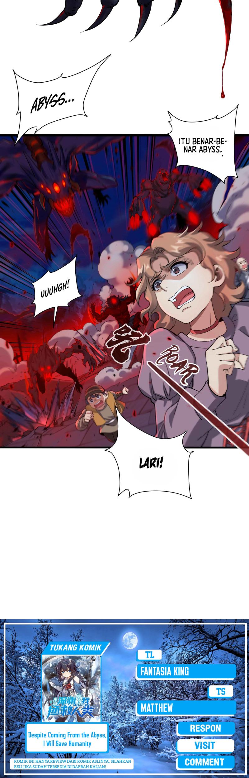 Despite Coming From The Abyss I Will Save Humanity Chapter 7 Halaman 14