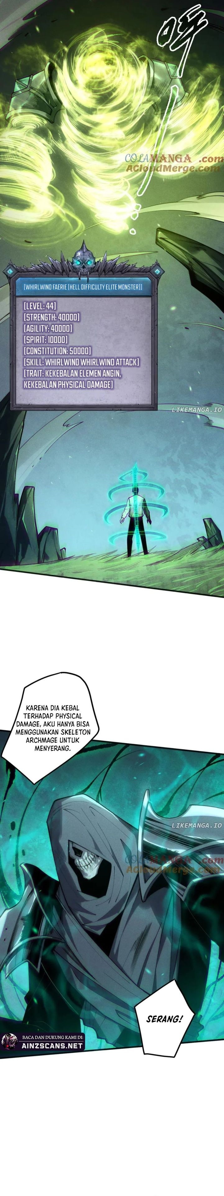 Disastrous Necromancer Chapter 167 Halaman 14