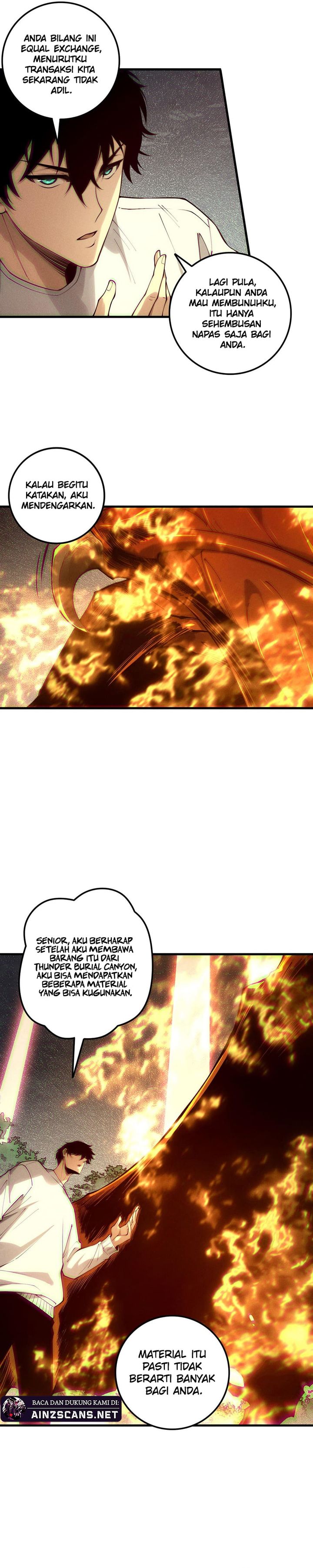 Disastrous Necromancer Chapter 206 Halaman 17