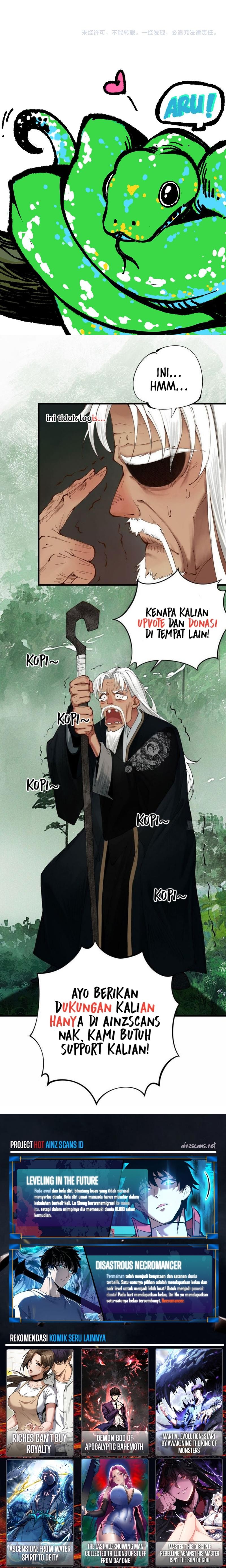 Disastrous Necromancer Chapter 208 Halaman 13