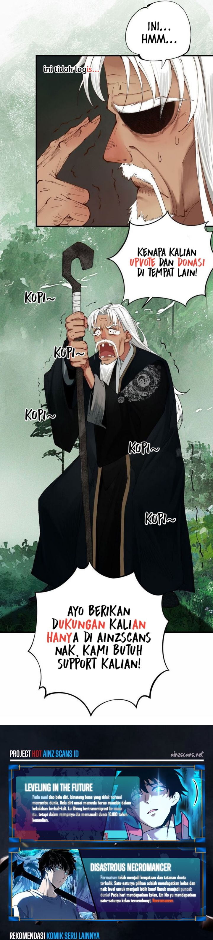 Disastrous Necromancer Chapter 229 Halaman 28