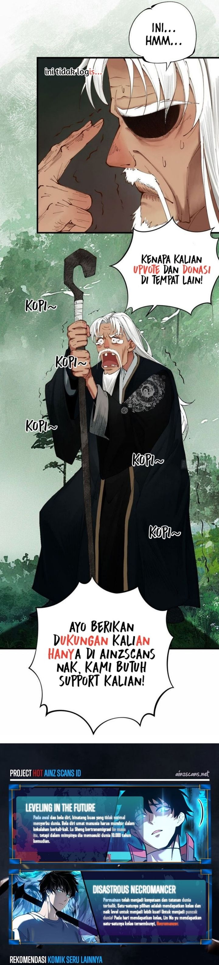 Disastrous Necromancer Chapter 295 Halaman 28