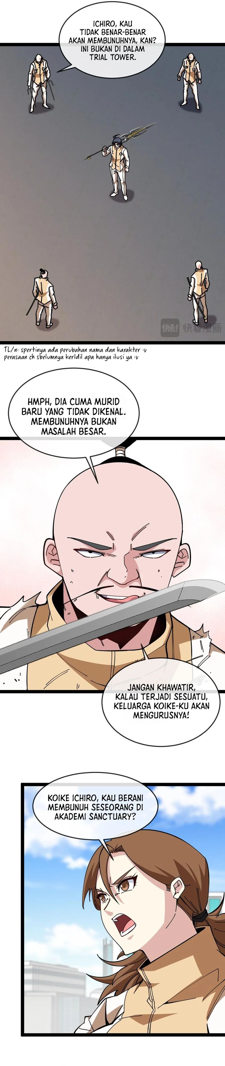 Divine Leveling System Chapter 184 Halaman 7