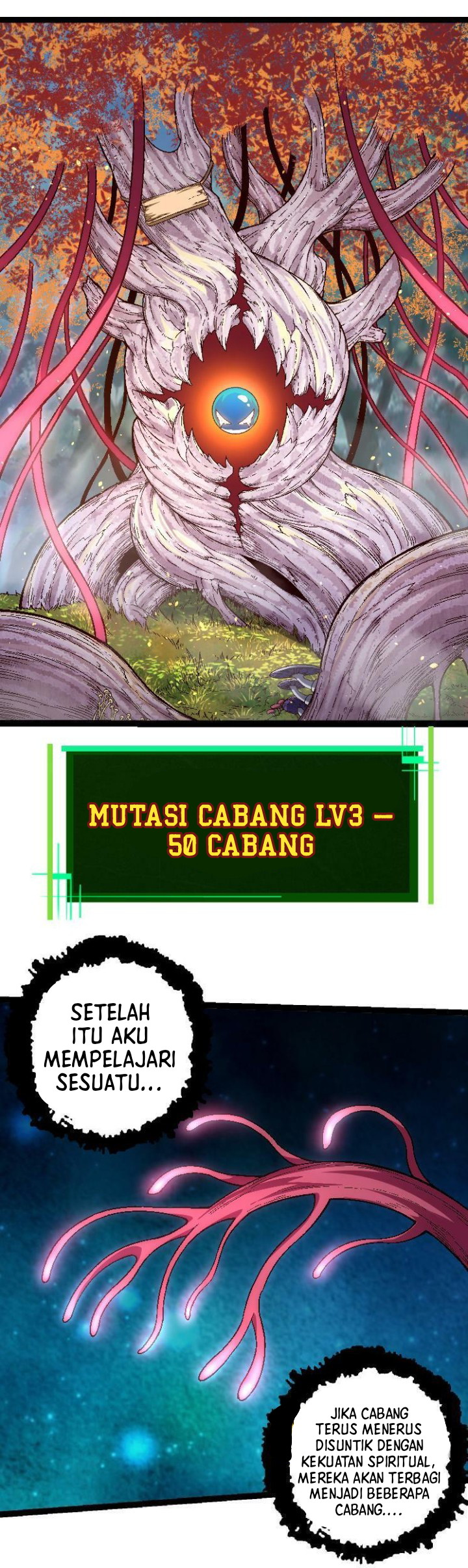 Evolution Begins With A Big Tree Chapter 42 Halaman 40