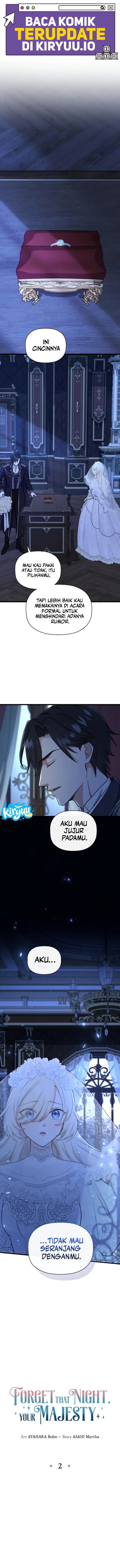 Forget That Night Your Majesty Chapter 2 Halaman 2