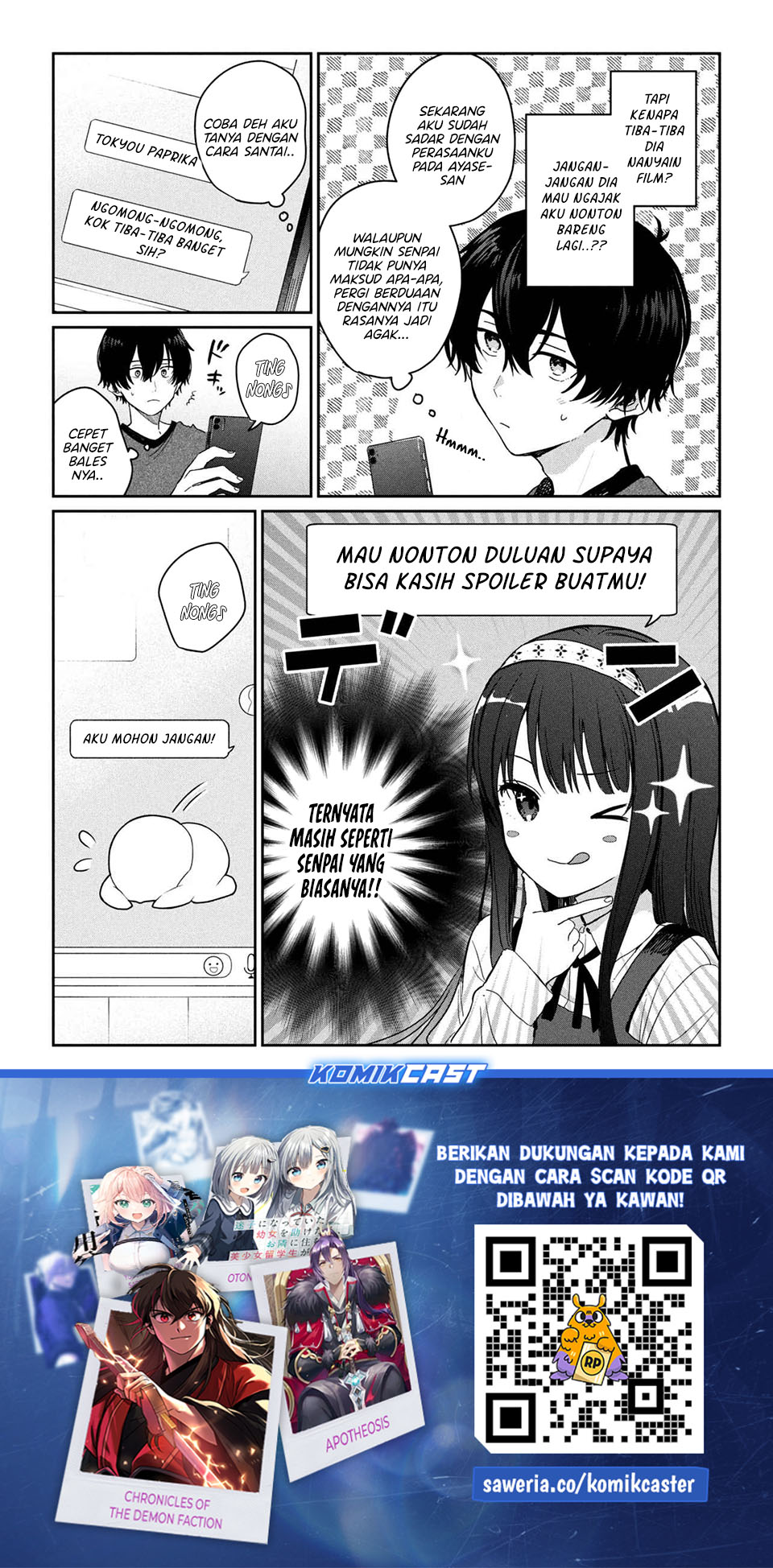 Gimai Seikatsu Chapter 32.2 Halaman 10