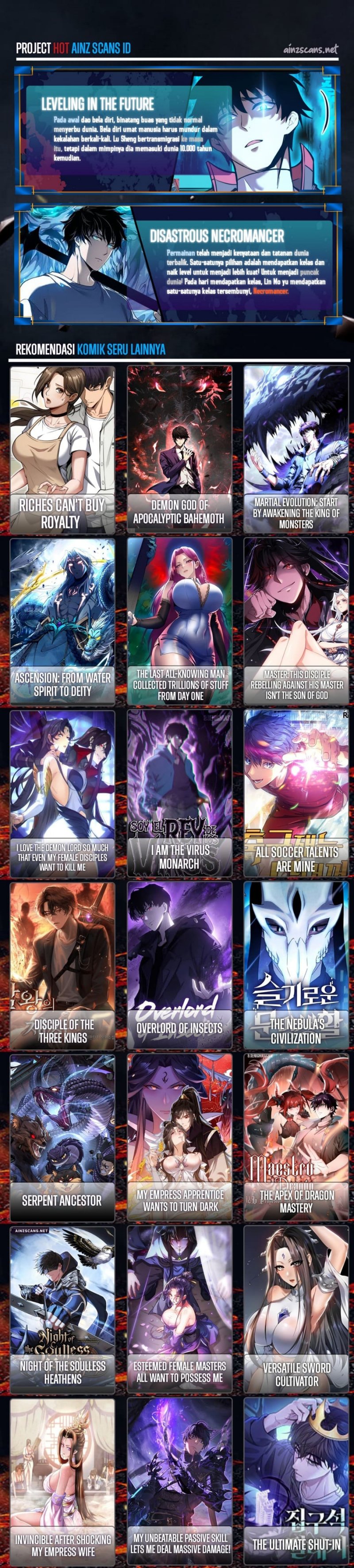 God Level Assassin Im The Shadow Chapter 54 Halaman 13