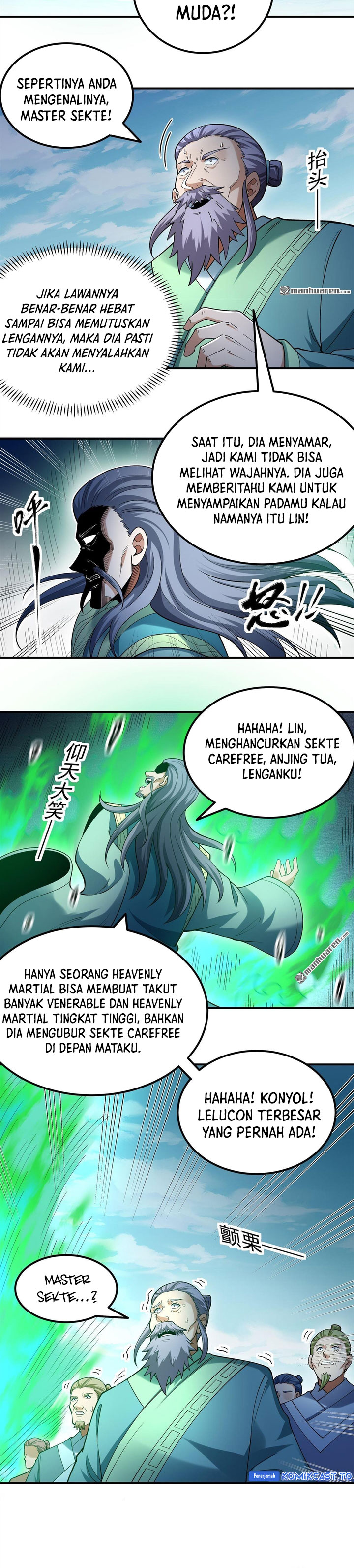 God Of Martial Arts Chapter 1110 Halaman 7