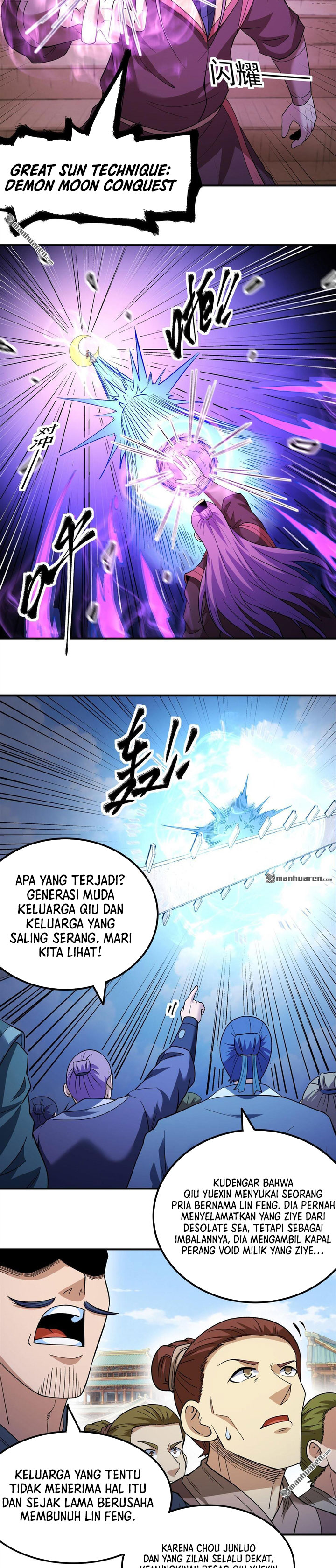 God Of Martial Arts Chapter 1168 Halaman 6