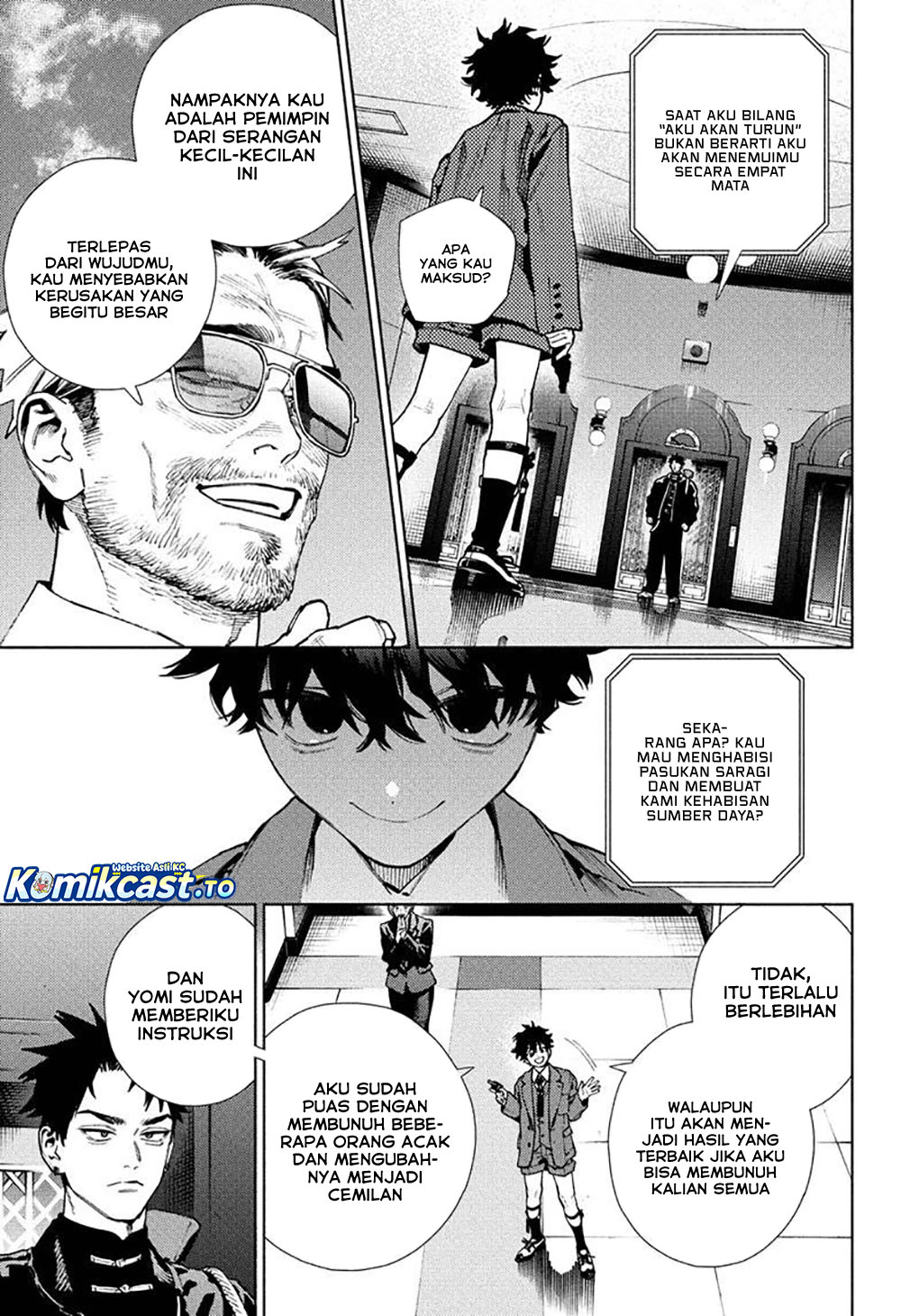 Gokurakugai Chapter 35 Halaman 8