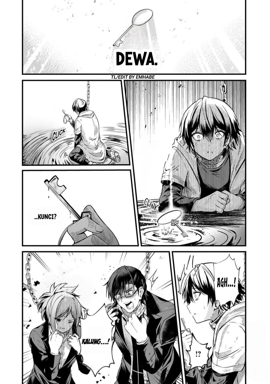 Hai No Sekai Wa Kami No Me De Irodoku Ore Dake Mieru Status De Saijaku Kara Saikyou E Kageagaru Chapter 6 Halaman 17