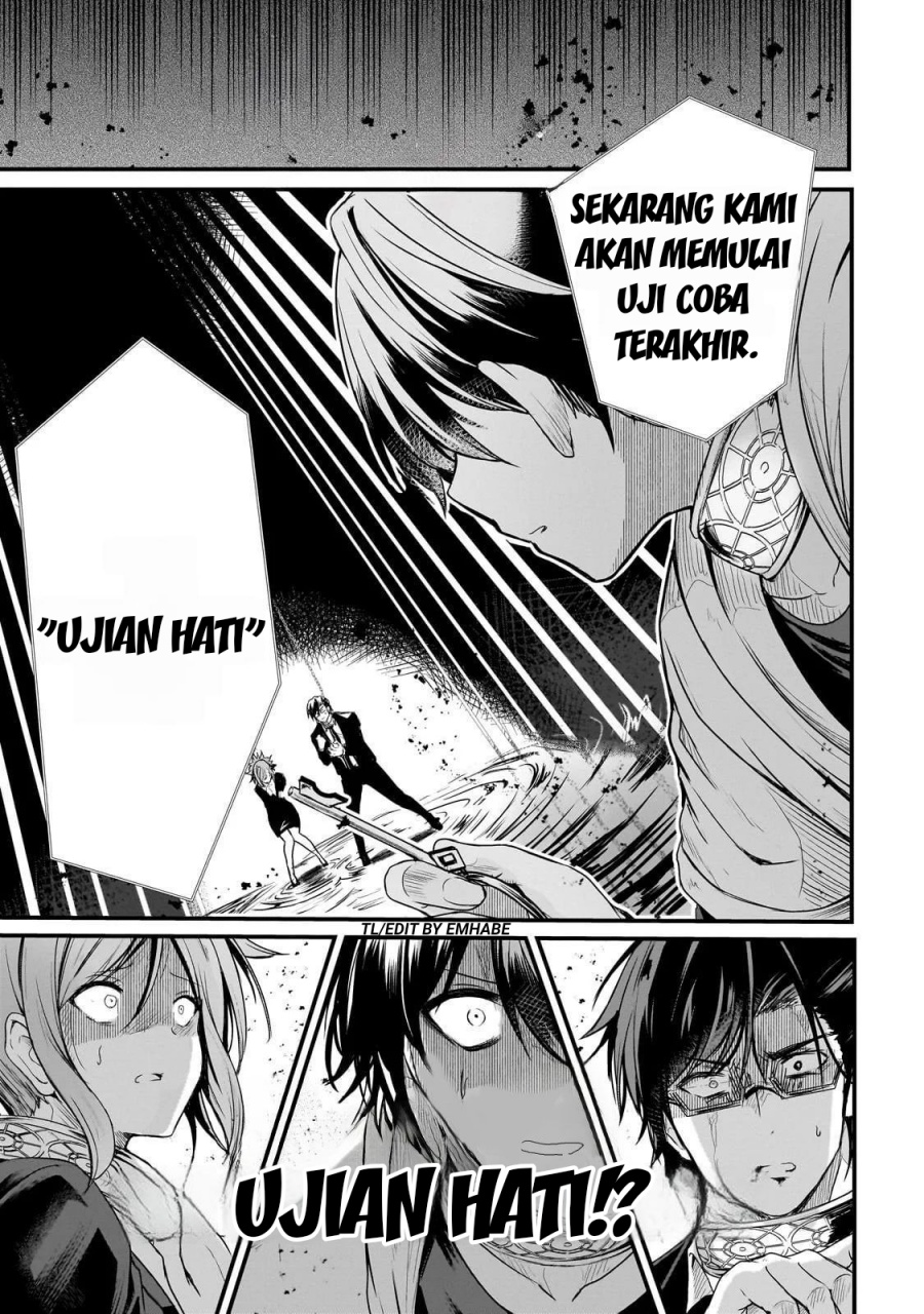 Hai No Sekai Wa Kami No Me De Irodoku Ore Dake Mieru Status De Saijaku Kara Saikyou E Kageagaru Chapter 6 Halaman 18