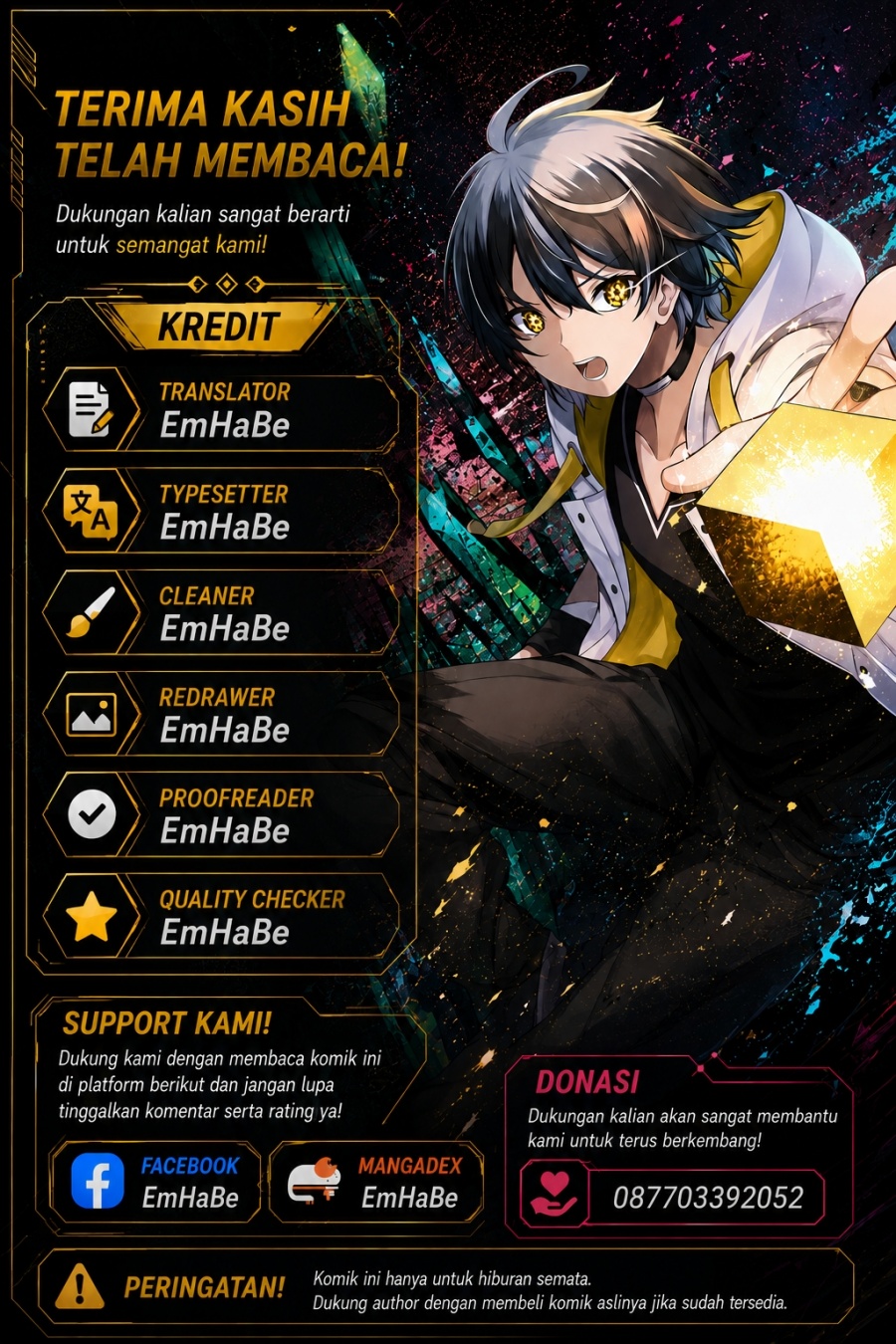 Hai No Sekai Wa Kami No Me De Irodoku Ore Dake Mieru Status De Saijaku Kara Saikyou E Kageagaru Chapter 6 Halaman 20