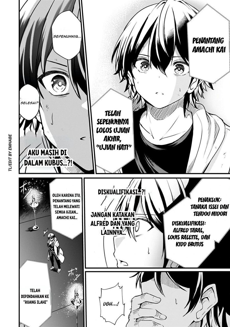 Hai No Sekai Wa Kami No Me De Irodoku Ore Dake Mieru Status De Saijaku Kara Saikyou E Kageagaru Chapter 8 Halaman 6