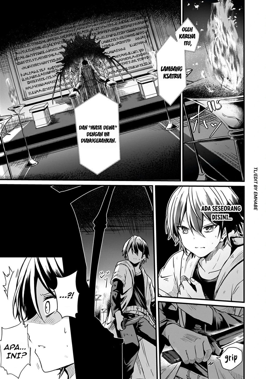 Hai No Sekai Wa Kami No Me De Irodoku Ore Dake Mieru Status De Saijaku Kara Saikyou E Kageagaru Chapter 8 Halaman 7