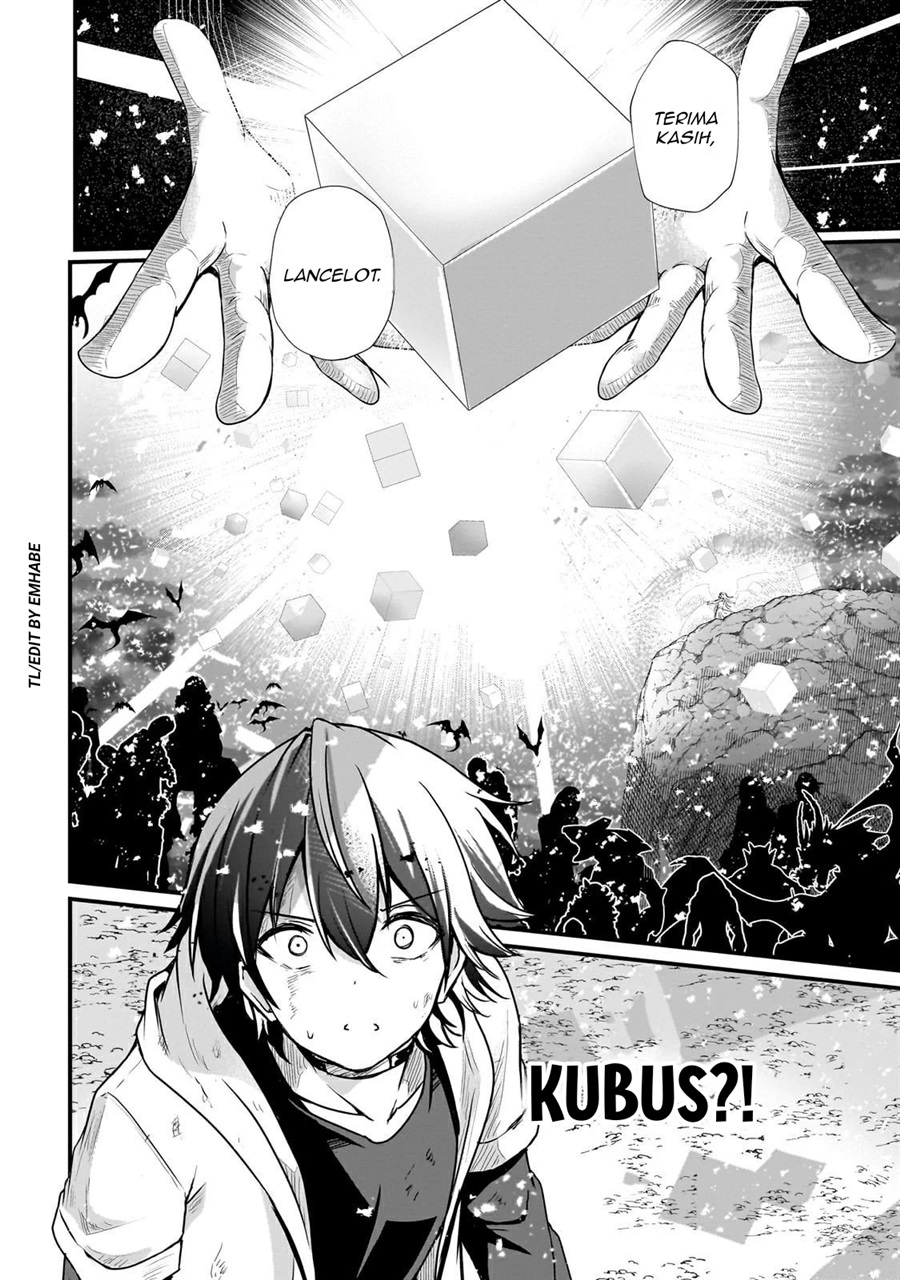 Hai No Sekai Wa Kami No Me De Irodoku Ore Dake Mieru Status De Saijaku Kara Saikyou E Kageagaru Chapter 8 Halaman 18