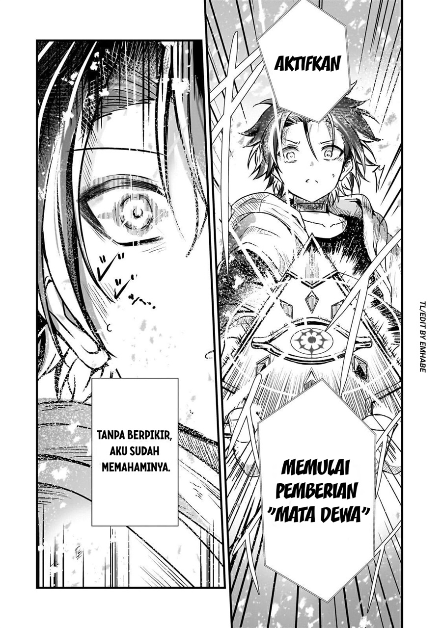 Hai No Sekai Wa Kami No Me De Irodoku Ore Dake Mieru Status De Saijaku Kara Saikyou E Kageagaru Chapter 8 Halaman 22