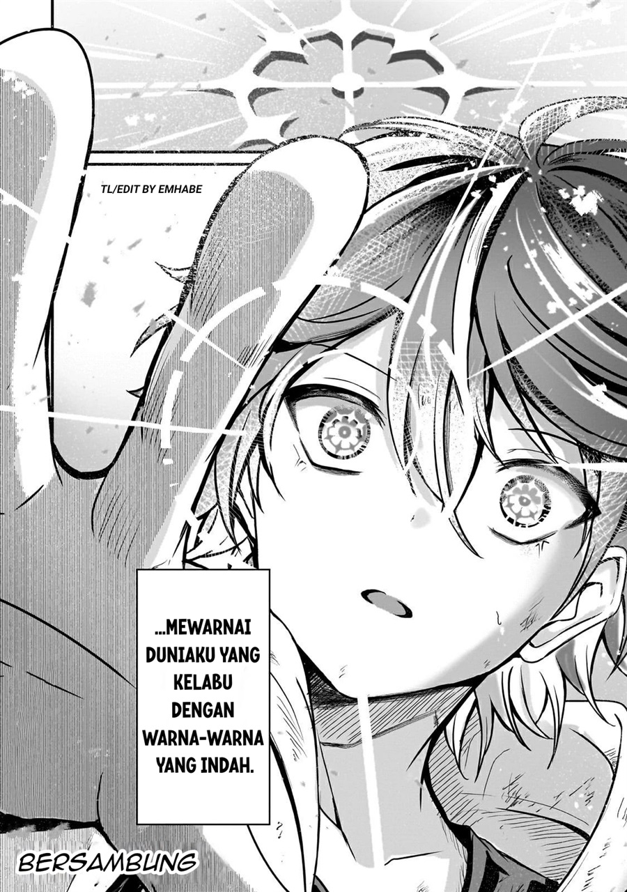 Hai No Sekai Wa Kami No Me De Irodoku Ore Dake Mieru Status De Saijaku Kara Saikyou E Kageagaru Chapter 8 Halaman 24