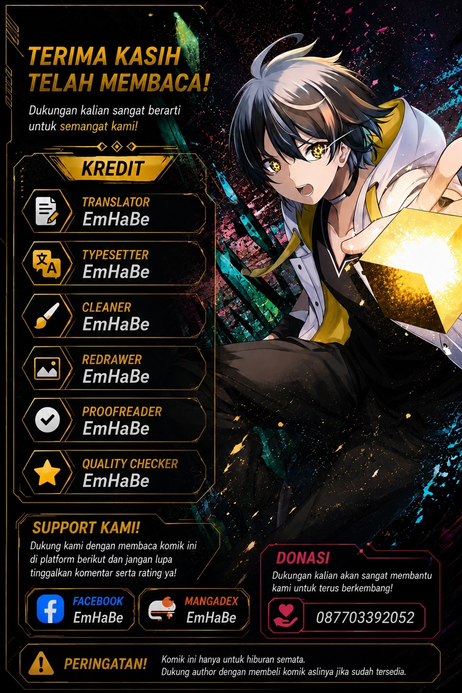 Hai No Sekai Wa Kami No Me De Irodoku Ore Dake Mieru Status De Saijaku Kara Saikyou E Kageagaru Chapter 8 Halaman 25