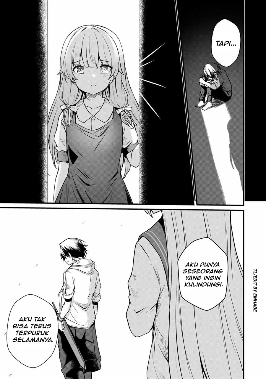 Hai No Sekai Wa Kami No Me De Irodoku Ore Dake Mieru Status De Saijaku Kara Saikyou E Kageagaru Chapter 15 Halaman 8