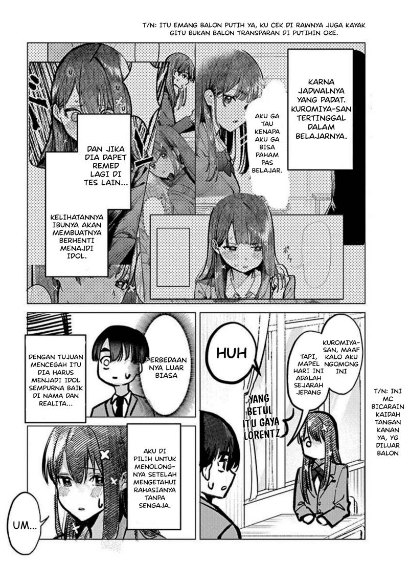 Houkago No Idol Ni Wa Himitsu Ga Aru Chapter 2 Halaman 8