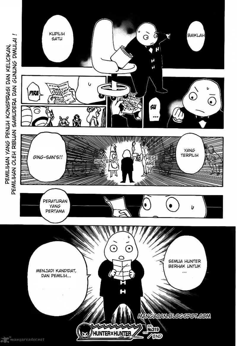 Hunter X Hunter Chapter 319 Halaman 18