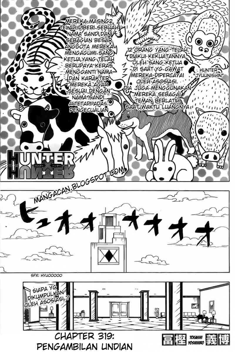 Hunter X Hunter Chapter 319 Halaman 19