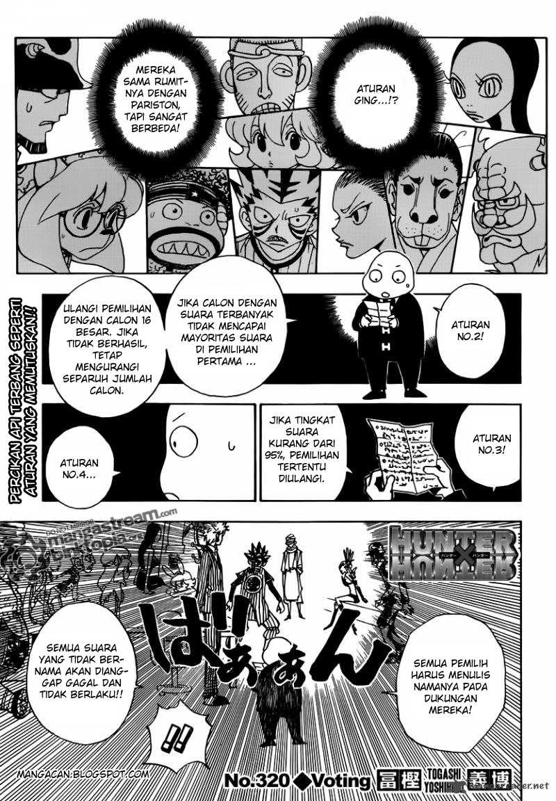 Hunter X Hunter Chapter 320 Halaman 18