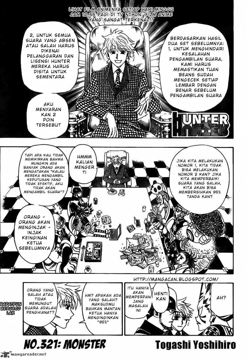 Hunter X Hunter Chapter 321 Halaman 2