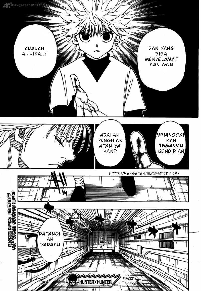 Hunter X Hunter Chapter 321 Halaman 19