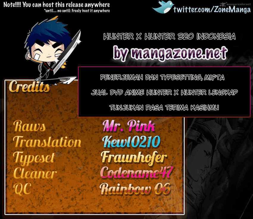 Hunter X Hunter Chapter 321 Halaman 20