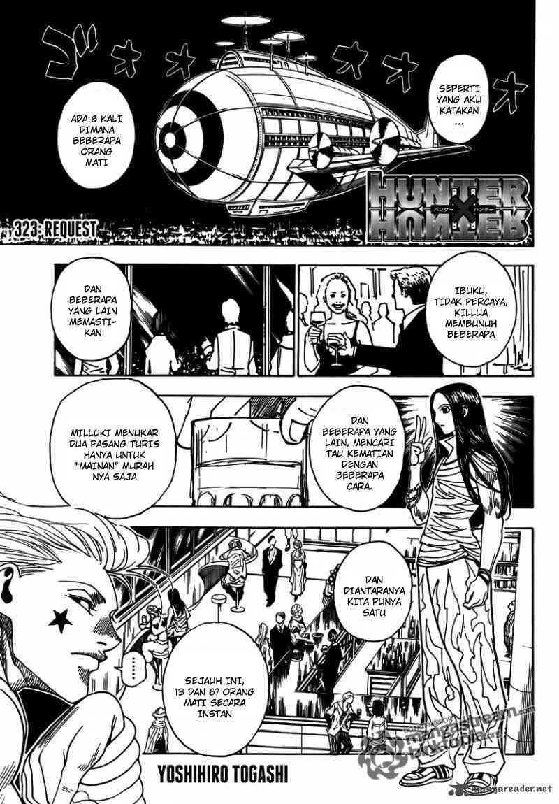 Hunter X Hunter Chapter 323 Halaman 2