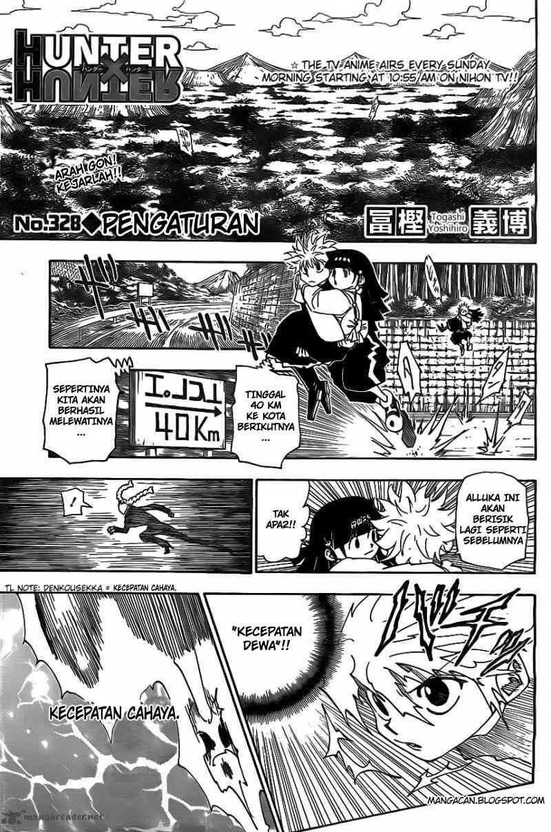 Hunter X Hunter Chapter 328 Halaman 21