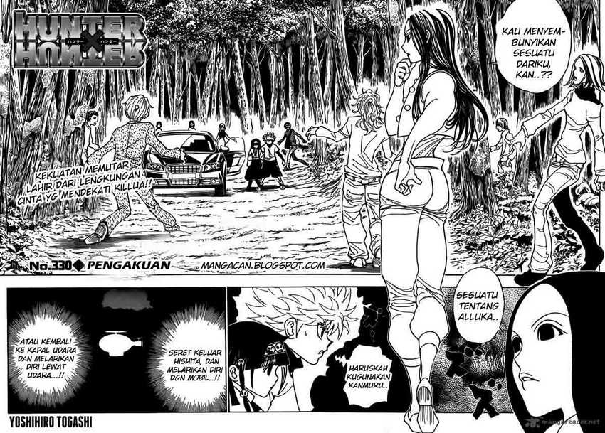Hunter X Hunter Chapter 330 Halaman 3