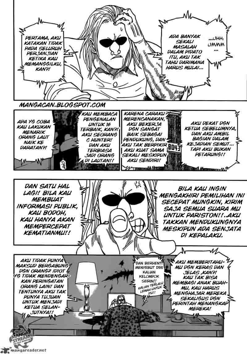 Hunter X Hunter Chapter 330 Halaman 18