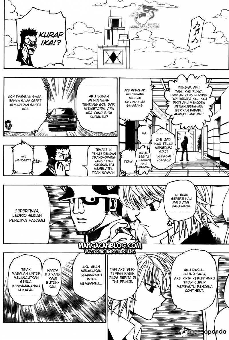 Hunter X Hunter Chapter 344 Halaman 9