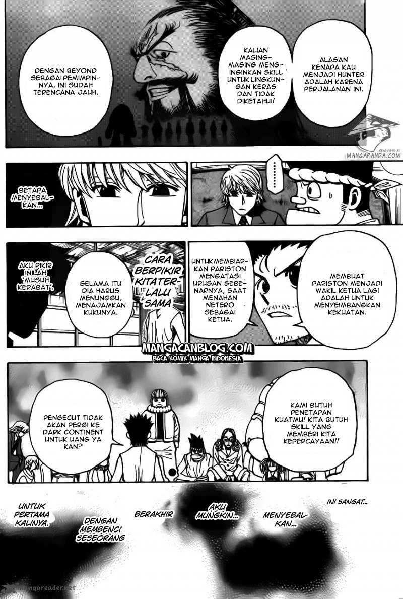 Hunter X Hunter Chapter 345 Halaman 8