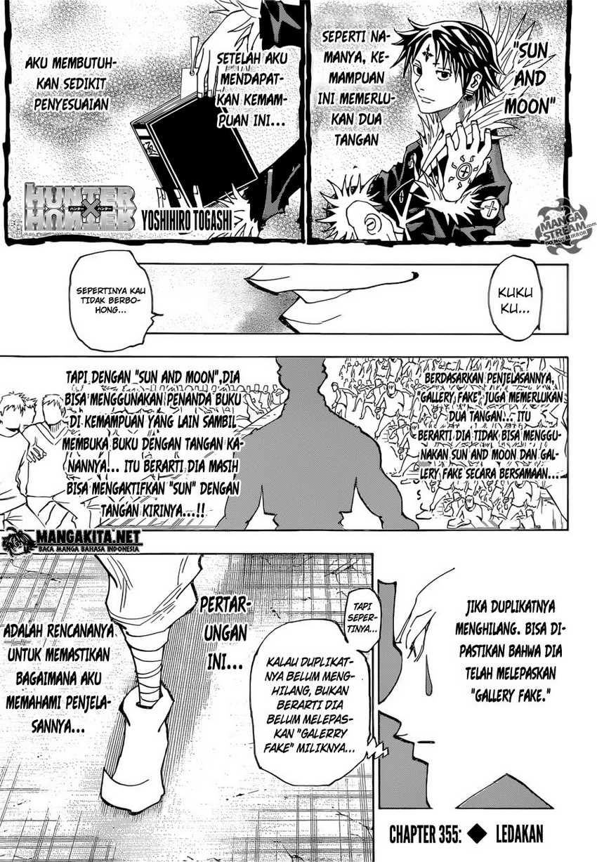 Hunter X Hunter Chapter 355 Halaman 2