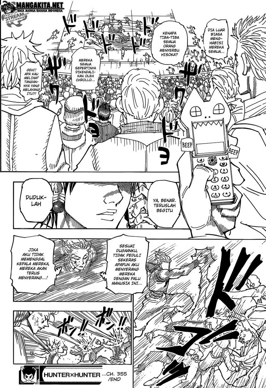 Hunter X Hunter Chapter 355 Halaman 17
