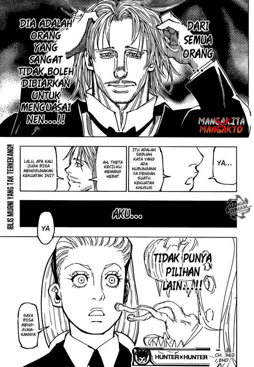 Hunter X Hunter Chapter 362 Halaman 20