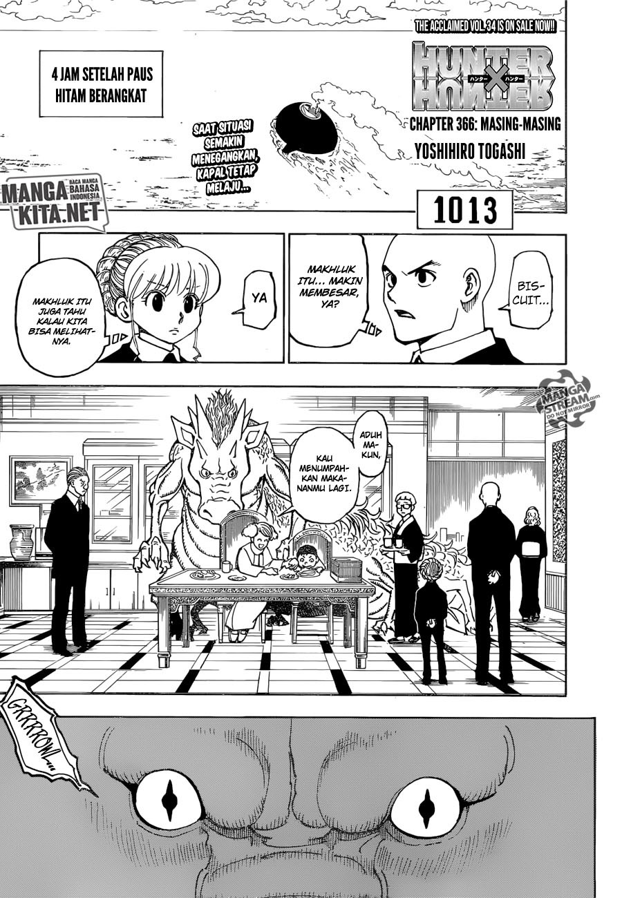 Hunter X Hunter Chapter 366 Halaman 2