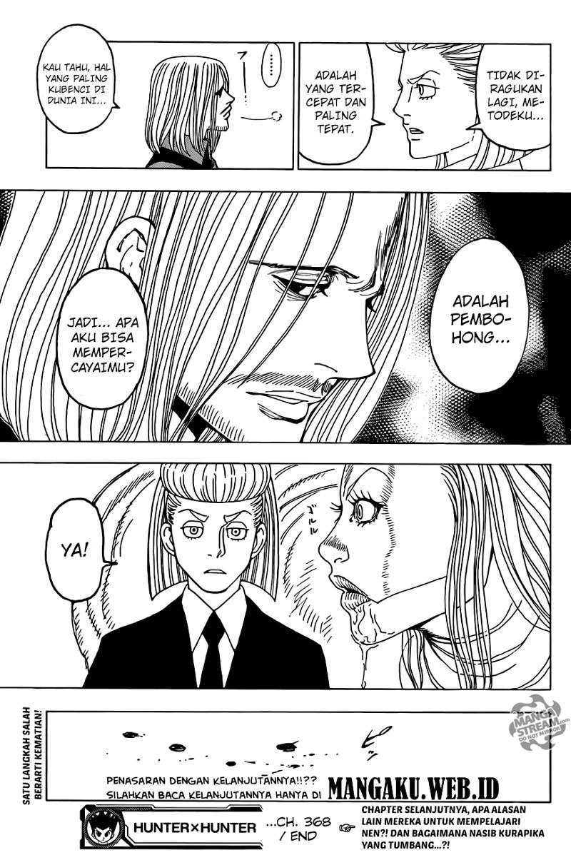 Hunter X Hunter Chapter 368 Halaman 21