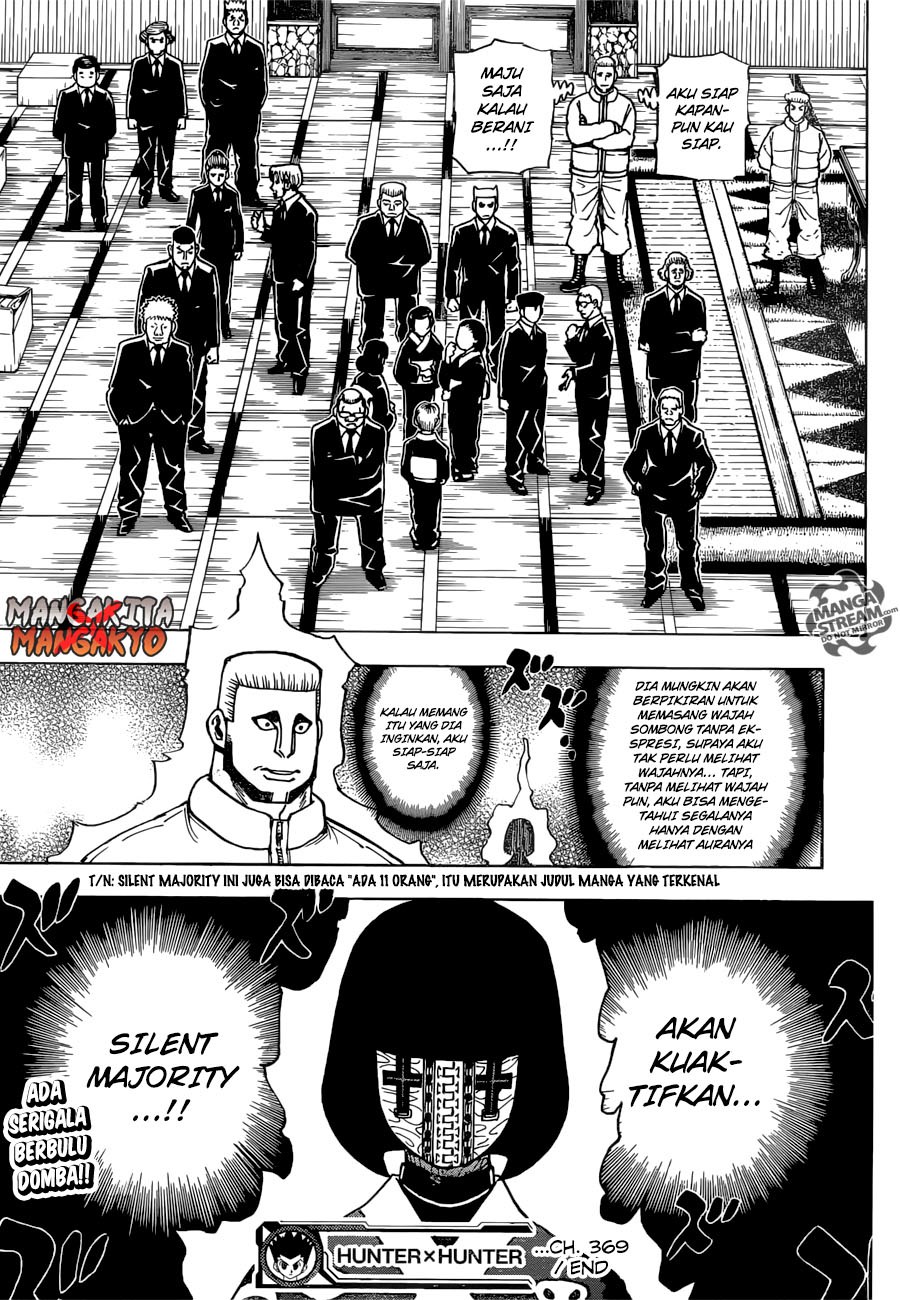 Hunter X Hunter Chapter 369 Halaman 19