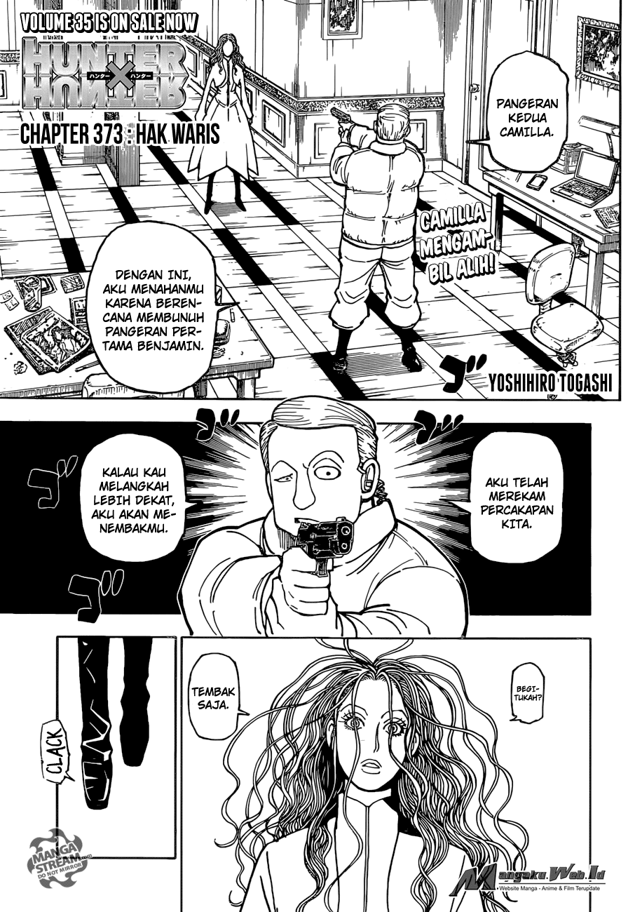 Hunter X Hunter Chapter 373 Halaman 2