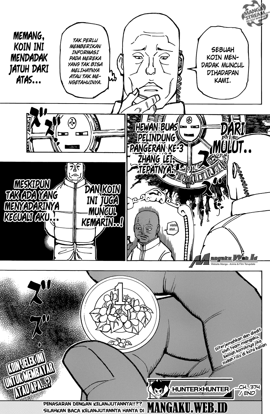 Hunter X Hunter Chapter 374 Halaman 19